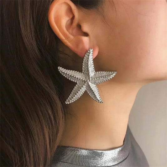 Classic Starfish Stud Earrings