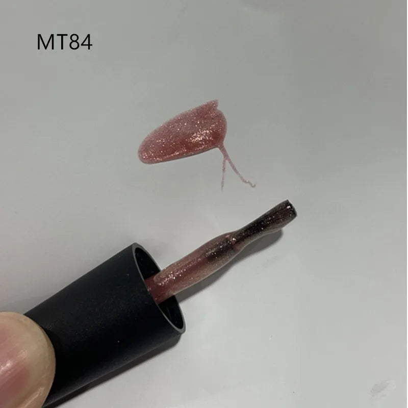 Pink Story Cat Magnetic Gel Nail Polish Nude Pink Gold Light Semi Permanent UV Gel Varnish Soak Off Nail Supplies Manicure DIY
