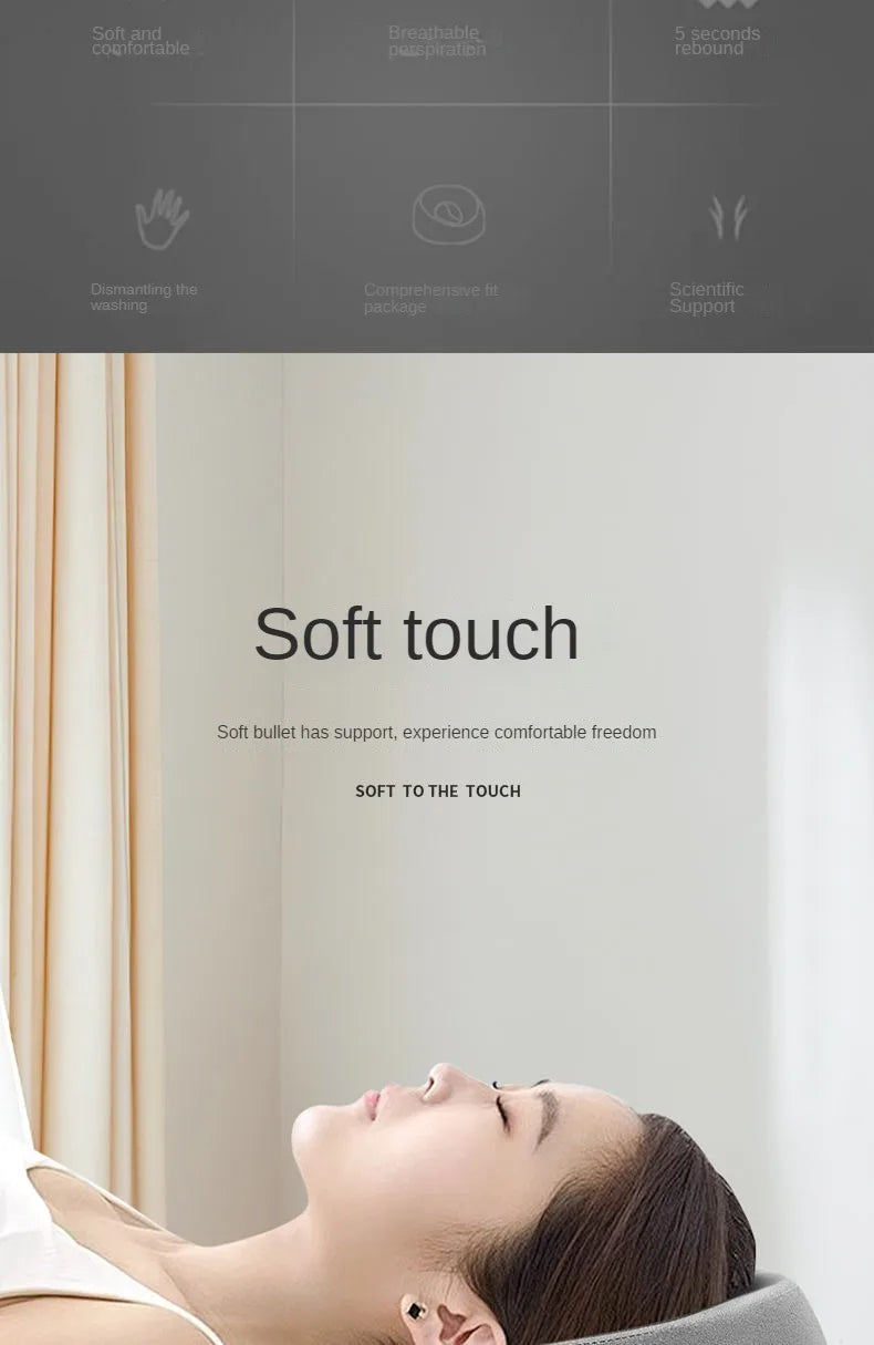 Face Down Pillow Prone Pillow for Prone Face Down Resting Comfort Memory Foam Ergonomics Home Massage Headrest for Beauty Salon