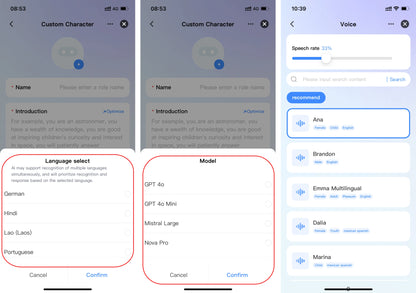 Tuya Smart AI Robot WiFi Early Education Toys for Children Speech Recognition & Voice Interactive Educational Learning Machine