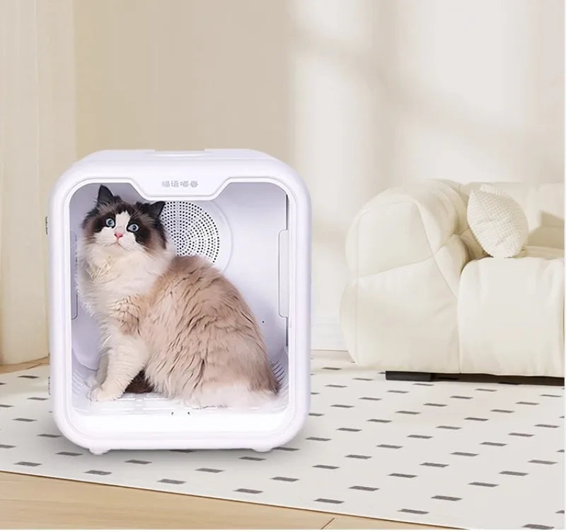 Smart Pet Dryer Cat Automatic Dryer Box Grooming Products Supplies Automatic Temperature Control Beauty Equipment Accessories