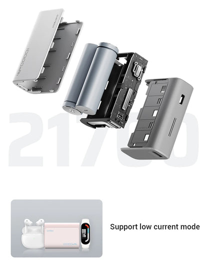 Cuktech Power Bank 10000mAh Pocket Version PB100S USB type C 30W 2-way Fast Charge Mini Powerbank for iPhone 15/14 Xiaomi Huawei