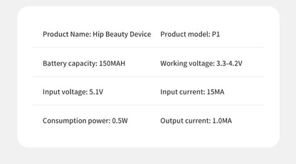 EMS Hips Trainer Butt Muscle Stimulator USB Charging Wearable Buttocks Toner 10 Modes 30 Levels with Remote Control for Women