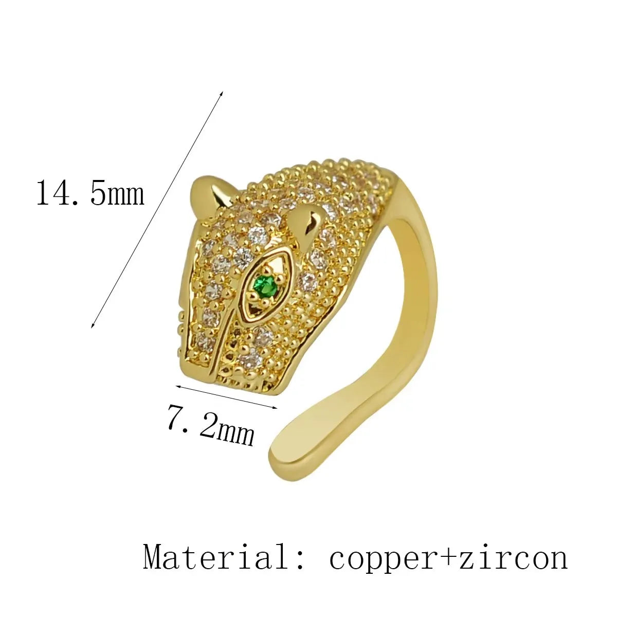 1Pc Fashion Geometry Crystal CZ  Leaf Clip Earring For Women Without Piercing Punk Vintage Star Ear Cuff Wrap Adjustable Jewelry