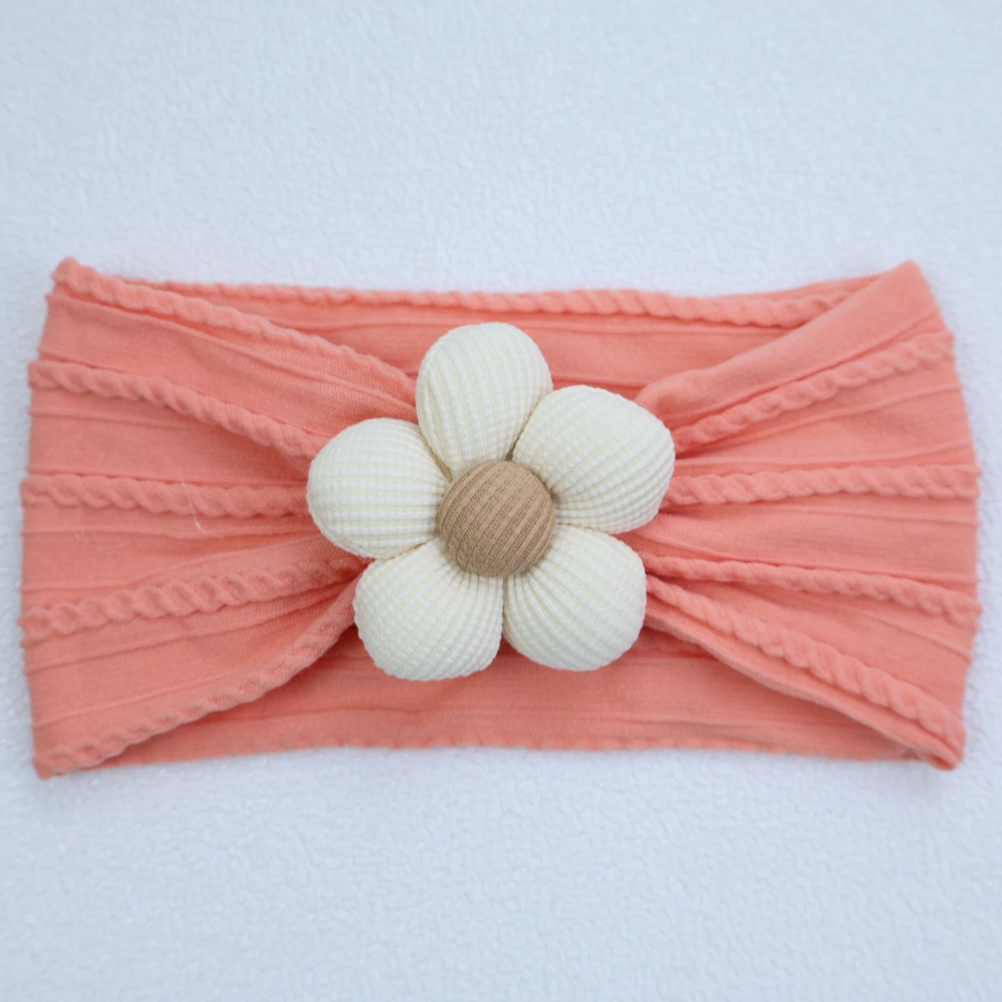 New Flower Nylon Girl Hairband Elastic Soft Baby Headband for Children Turban Headwear for Newborn Baby Kids Hair Accessories