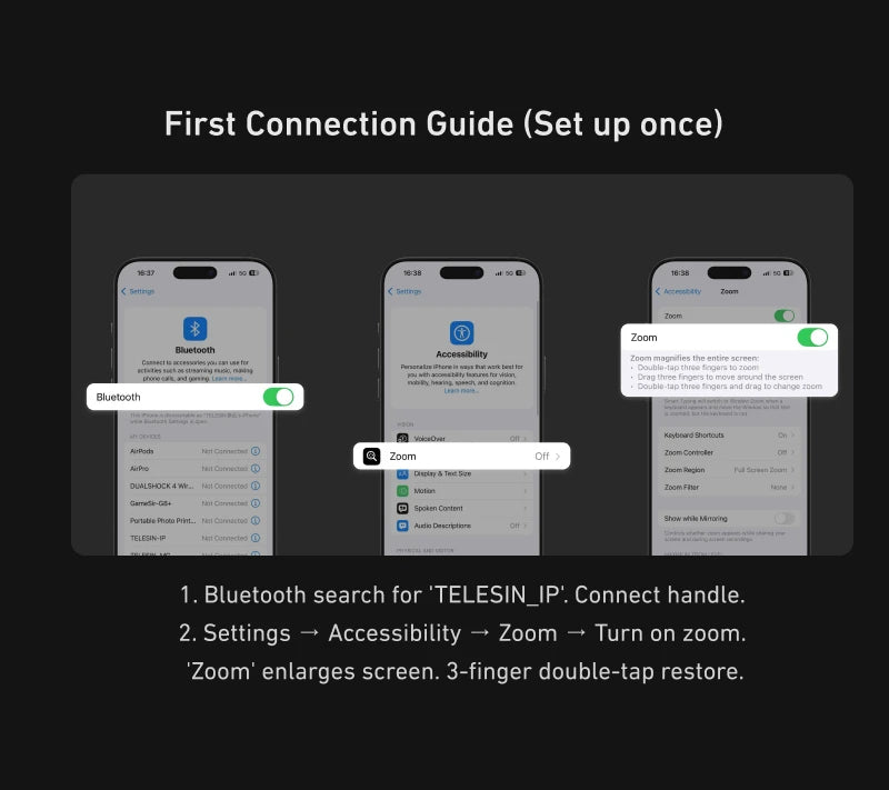 TELESIN Magnetic Master Grip Kit for iPhone 17 Pro ProMax Phone Camera Grip Standard Kit Graphene Cooling Case Handle Holder
