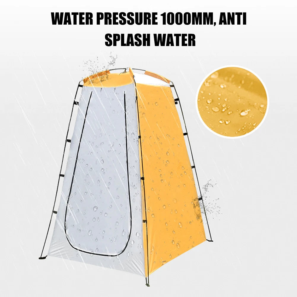 Outdoor Camping Shower Bath Tent Folding UV Protection Portable Privacy Tent
