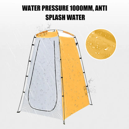 Outdoor Camping Shower Bath Tent Folding UV Protection Portable Privacy Tent