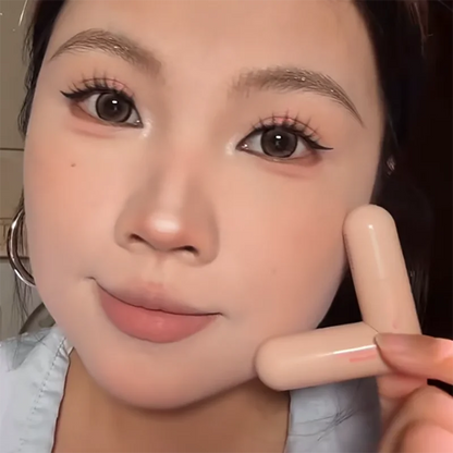 Lazy Integrated Eyeliner Stamp Symmetric Precise Outline Seal Lasting Waterproof Liquid Eye Liner Pen Extended Eye Tail Makeup