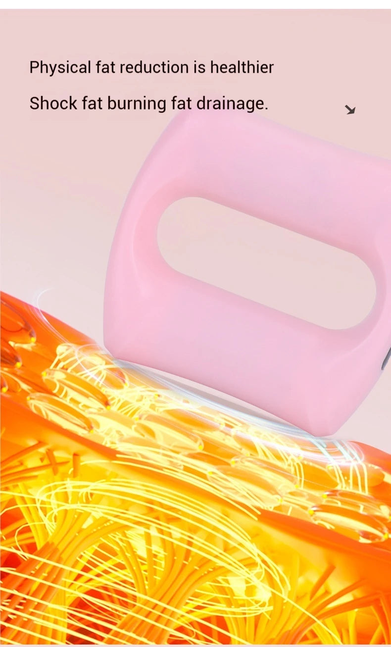 Fascia Ring Vibration Slimming Machine for Slimming Belly & Legs, Muscle Massager, Multi-functional Mini Fascia Gun for Wome