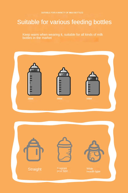 USB Milk Water Warmer Travel Stroller Insulated Bag Baby Nursing Bottle Heater Supplies for Outdoor botella de agua para niños