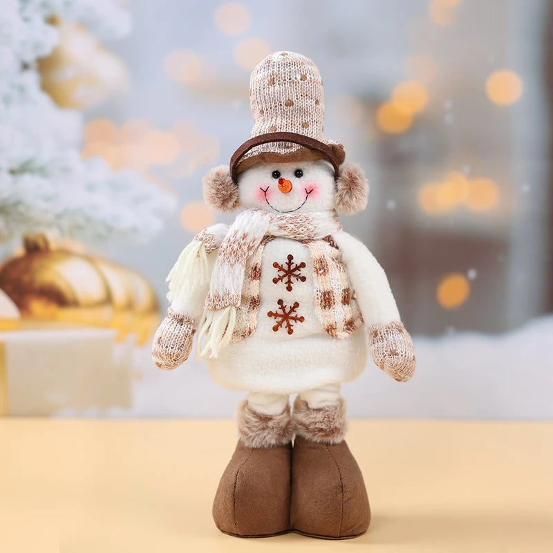 Telescopic Christmas Doll Merry Christmas Decorations For Home 2025 Christmas Ornament Xmas Navidad Noel Gifts New Year 2026