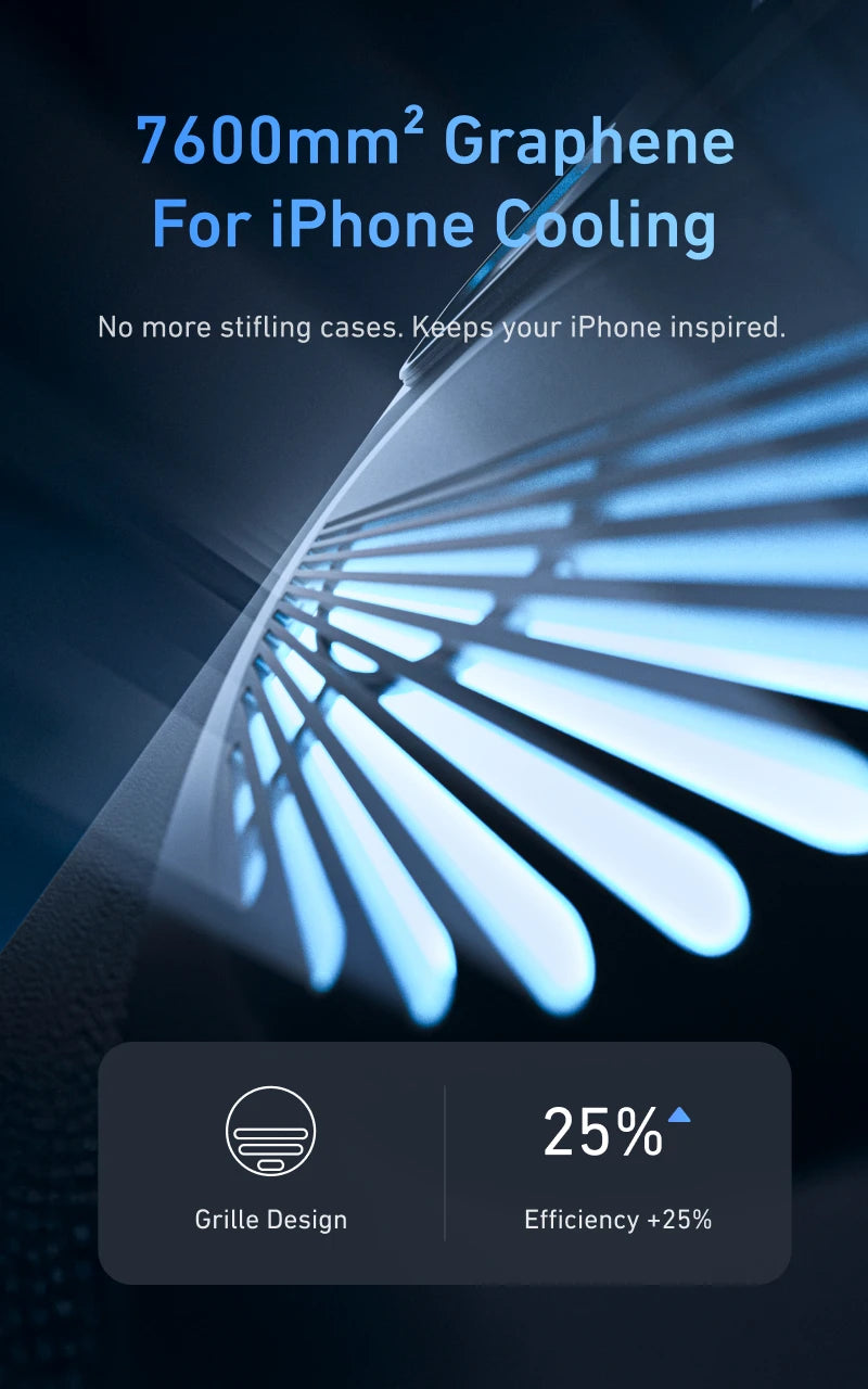 TELESIN Magnetic Master Grip Kit for iPhone 17 Pro ProMax Phone Camera Grip Standard Kit Graphene Cooling Case Handle Holder