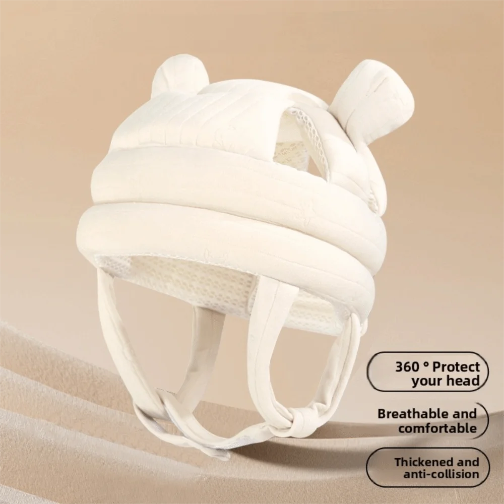 New Anti Fall Walking Protective Hat Anti-collision Breathable Thick Protective Helmet 360 Head Protection Soft Head Protector
