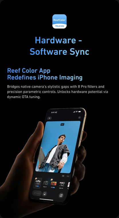 TELESIN Magnetic Master Grip Kit for iPhone 17 Pro ProMax Phone Camera Grip Standard Kit Graphene Cooling Case Handle Holder