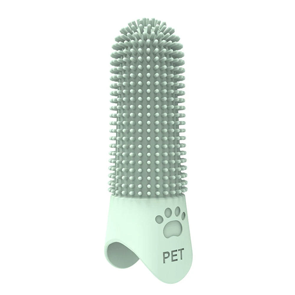 Pet Silicone Fingertips Toothbrush