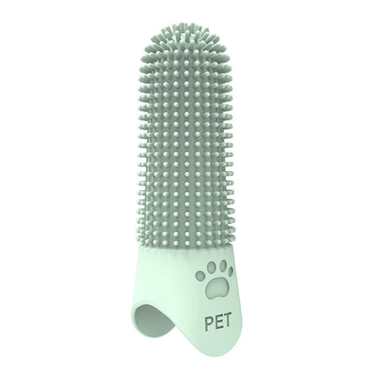 Pet Silicone Fingertips Toothbrush