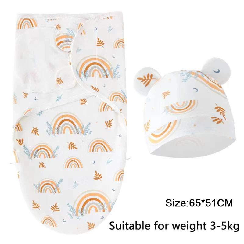  New High Elasticity Baby Surrender Style Shock-absorbing Newborn Swaddle Cloth Kick Resistant Baby Swaddles
