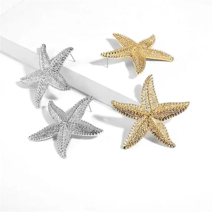 Classic Starfish Stud Earrings