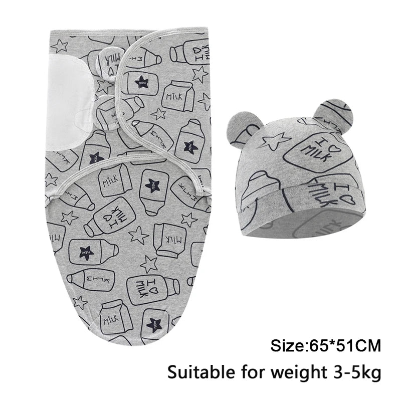  New High Elasticity Baby Surrender Style Shock-absorbing Newborn Swaddle Cloth Kick Resistant Baby Swaddles
