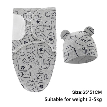  New High Elasticity Baby Surrender Style Shock-absorbing Newborn Swaddle Cloth Kick Resistant Baby Swaddles