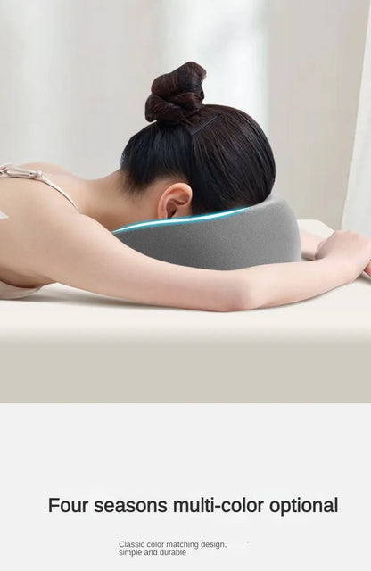 Face Down Pillow Prone Pillow for Prone Face Down Resting Comfort Memory Foam Ergonomics Home Massage Headrest for Beauty Salon
