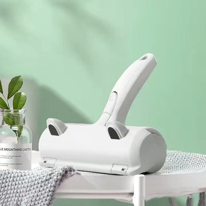 Cat Hair Removal Brush Large Pet Fluff Roller Portable Washable Cat Dog Lint Furniture Sofa Cleaning Tool Reusable Self-cleaning