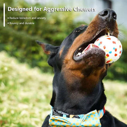 Bite Resistant Solid Dog Ball Toy