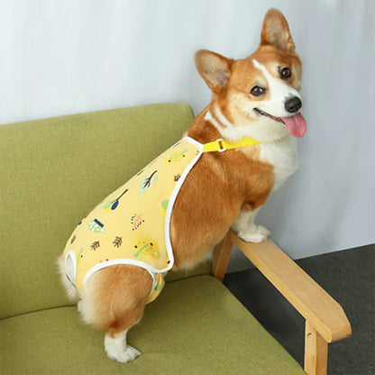 Reusable Female Pet Panties for Small Dogs Physiological Pant with Straps Poodle Schnauzer Underwear Safety Trousers Cat Shorts