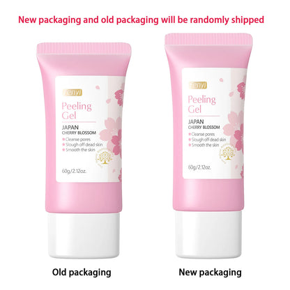 Sakura Face Deep Cleaning Exfoliating Gel Skin Care Whitening Moisturizer Repair Facial Scrub Skin Care 60g