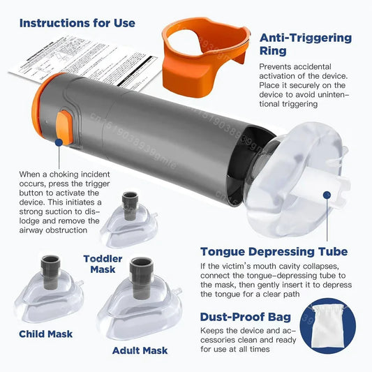 Auto First Aid Choking Rescue Device | MUO Studios