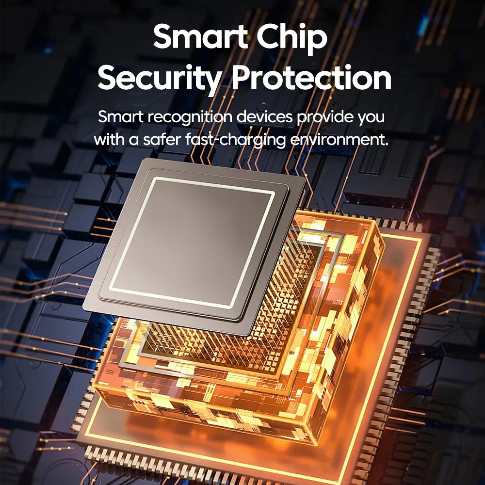 65W Super Fast Charge Type C USB Phone Charger With Retractable USB C Cable For Iphone 17 16 15 Samsung POCO Xiaomi