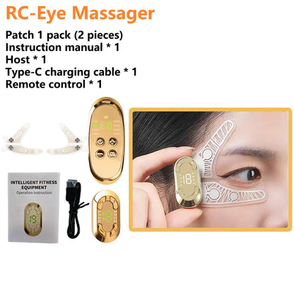 Ems Pulse Microcurrent Eye Care Device Eye Massager To Relieve Fatigue Massage Reduce Dark Circles Eye Swelling Anti-Wrinkle
