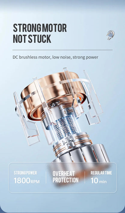 Foreverlily 26W Brushless Motor Neck And Shoulder Massager Wireless Shoulder And Back Kneading Massage Shawl Neck masajeador