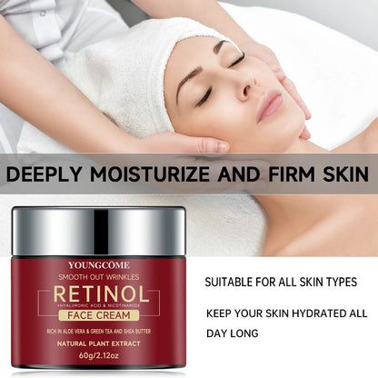 Retinol  Lifting Firming Cream Repairing Moisturizing Nourishing Cream Brightening Skin Facial Cream Anti-Aging Face Skin Care