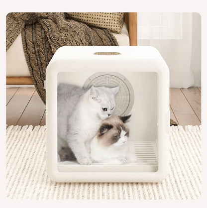 Pet Dryer Dog Hair Dryer Box for Pet Grooming Super Quiet Cat Hair Dryer Capacity Quick Drying Blower 360 Degrees Warm Air