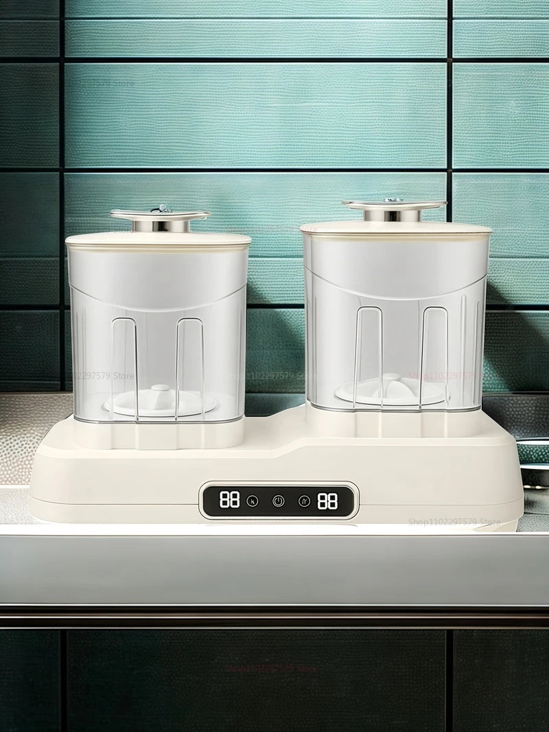 Portable Double-Cup Sock Washing Machine Small Underwear Washing Machine For Home Dormitories Compact No Installation Required