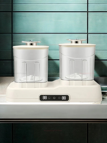 Portable Double-Cup Sock Washing Machine Small Underwear Washing Machine For Home Dormitories Compact No Installation Required