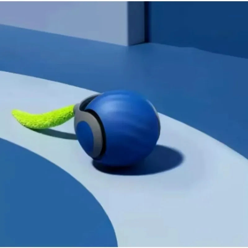 Automatic Rolling Ball with Faux Tail Toy