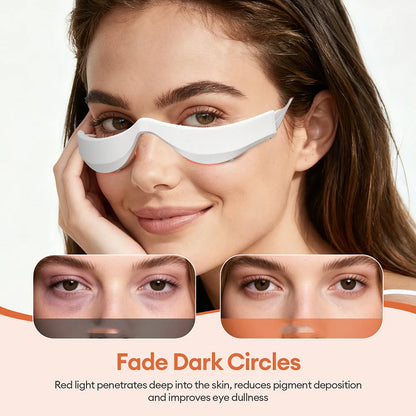 Electric 3D Eyes Massager EMS Eye Massage Glasses Red Light Eye Care Lighten Dark Circles Eye Relax Massager