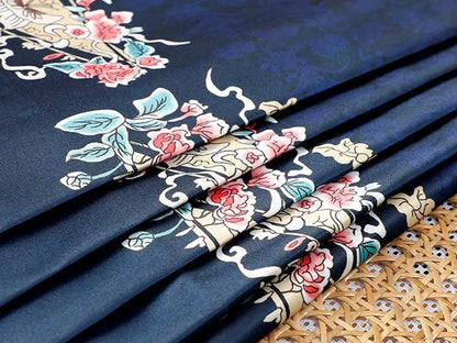 Vintage Maxi Chinese Style Horse Face Skirts for Women Saia One-piece Long Hanfu Pleated Skirt Woman Clothing Faldas Harajuku