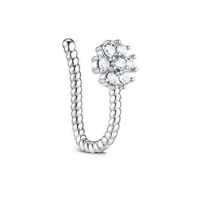 1Pcs Stainless Steel Nose Ring Hoop C Shape Septum Rings Non Piercing Ear Clip Earring Fake Nose RingsWomen Piercing Jewelry