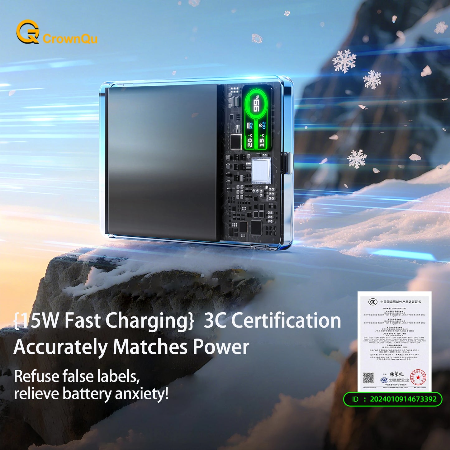 10000mAh Magnetic 3 in 1 Wireless Power Bank 20W USB C Fast Charging External Battery for iPhone 17 16 15 14 Airpods Apple Watch