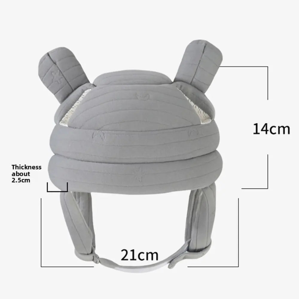 New Anti Fall Walking Protective Hat Anti-collision Breathable Thick Protective Helmet 360 Head Protection Soft Head Protector