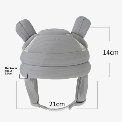 New Anti Fall Walking Protective Hat Anti-collision Breathable Thick Protective Helmet 360 Head Protection Soft Head Protector