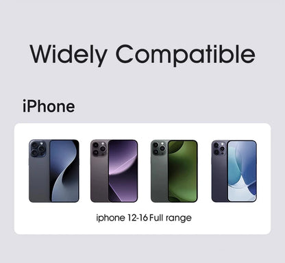 New Smart 15W Qi2 3 In 1 Magsafe Magnetic Autorotation Wireless Charger For iPhone iWatch Airpods Fast Charging Dock Station