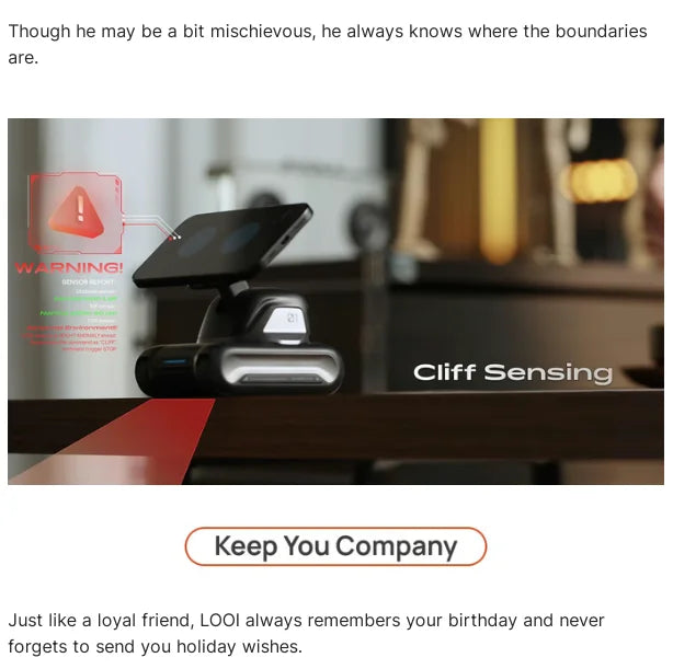 looi robot smartphone looi robot chatgpt large model English voice dialogue visual recognition interactive smart toy gift