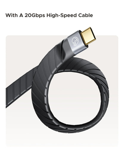 ORICO KR20Mini Magnetic External SSD for iPhone 17 16 15 Pro/Max ProRes 2000MB/s 4K ProRes HDR Record and Store