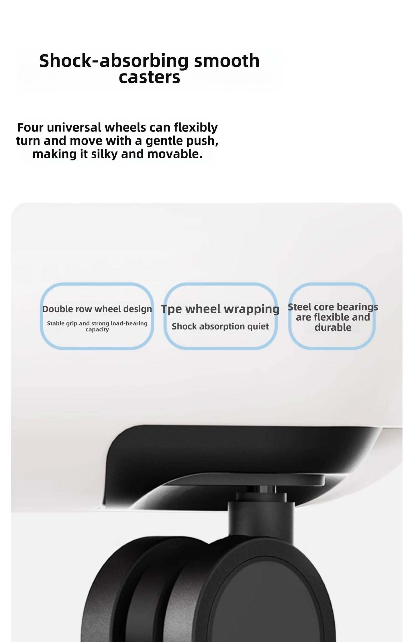 Lightweight Pet Travel Carrier Large Capacity Cat Backpack Shock-Absorbent Rolling Dog Trolley Adjustable Handle Pet Stroller