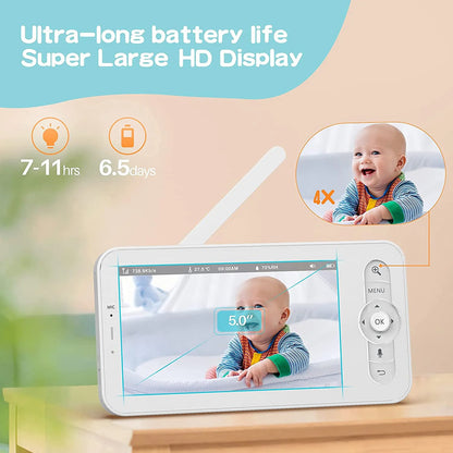 Baby Monitor HD LCD Video Camera